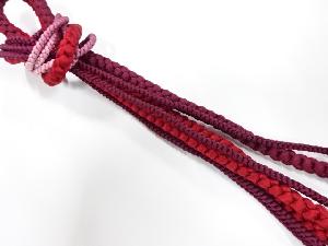 未使用品　正絹　手組帯締め